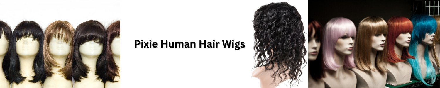 Pixie Human Hair Wigs